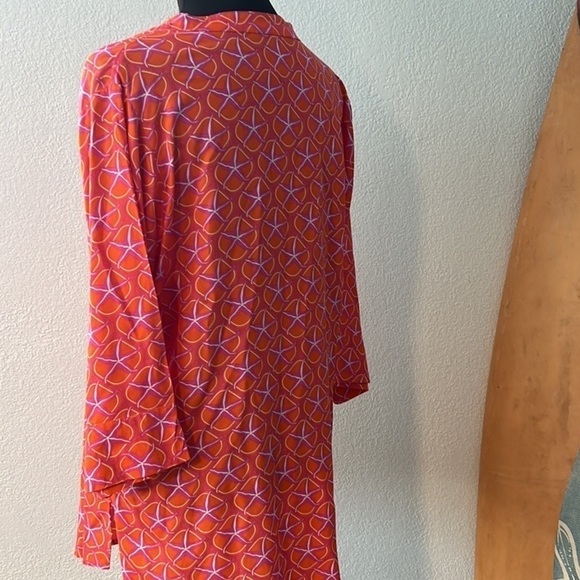 Escapada,STAR FISH! Resort Wear,Fun,Tunic, ADORABLE!!! Excellent Condition, L - Picture 7 of 11